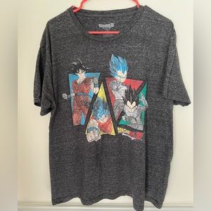 DRAGONBALL Z Resurrection ‘F’ Mens T-shirt size XL Gray